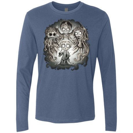 T-Shirts Indigo / Small Dracos Nightmare Men's Premium Long Sleeve