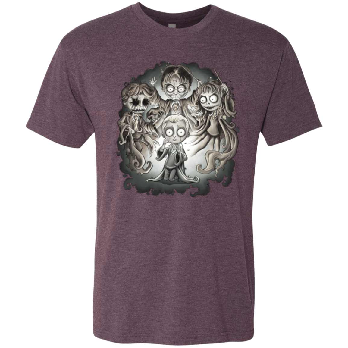 T-Shirts Vintage Purple / Small Dracos Nightmare Men's Triblend T-Shirt
