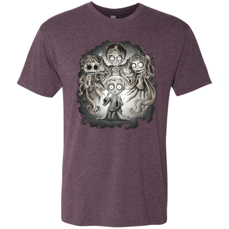 T-Shirts Vintage Purple / Small Dracos Nightmare Men's Triblend T-Shirt