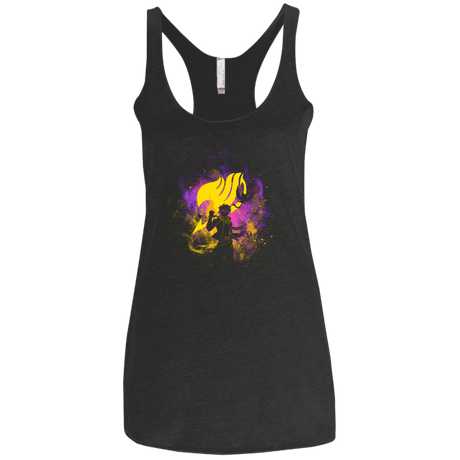T-Shirts Vintage Black / X-Small DRAGNEEL ART Women's Triblend Racerback Tank