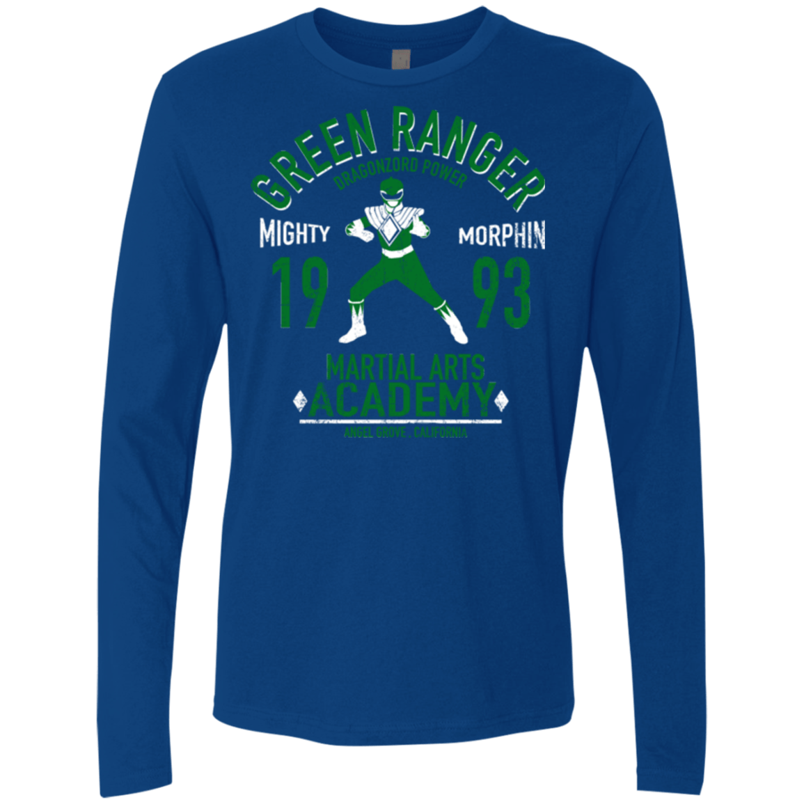 T-Shirts Royal / Small Dragon Ranger (1) Men's Premium Long Sleeve