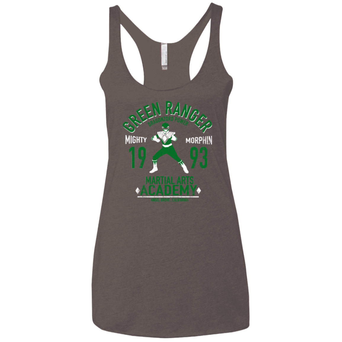 T-Shirts Macchiato / X-Small Dragon Ranger (1) Women's Triblend Racerback Tank