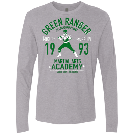 T-Shirts Heather Grey / Small Dragon Ranger Men's Premium Long Sleeve