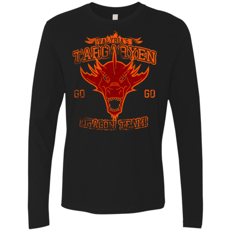 T-Shirts Black / Small Dragon Team Men's Premium Long Sleeve
