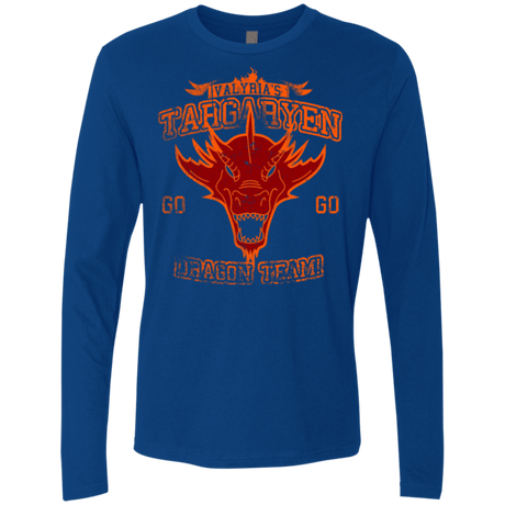 T-Shirts Royal / Small Dragon Team Men's Premium Long Sleeve