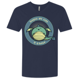 T-Shirts Midnight Navy / X-Small Dragons are Cute Men's Premium V-Neck