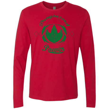 T-Shirts Red / Small Dragonzord Power Men's Premium Long Sleeve