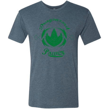 T-Shirts Indigo / Small Dragonzord Power Men's Triblend T-Shirt