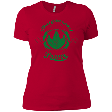T-Shirts Red / X-Small Dragonzord Power Women's Premium T-Shirt