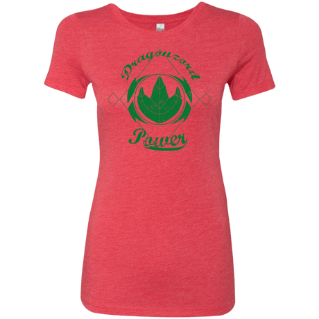 T-Shirts Vintage Red / Small Dragonzord Power Women's Triblend T-Shirt
