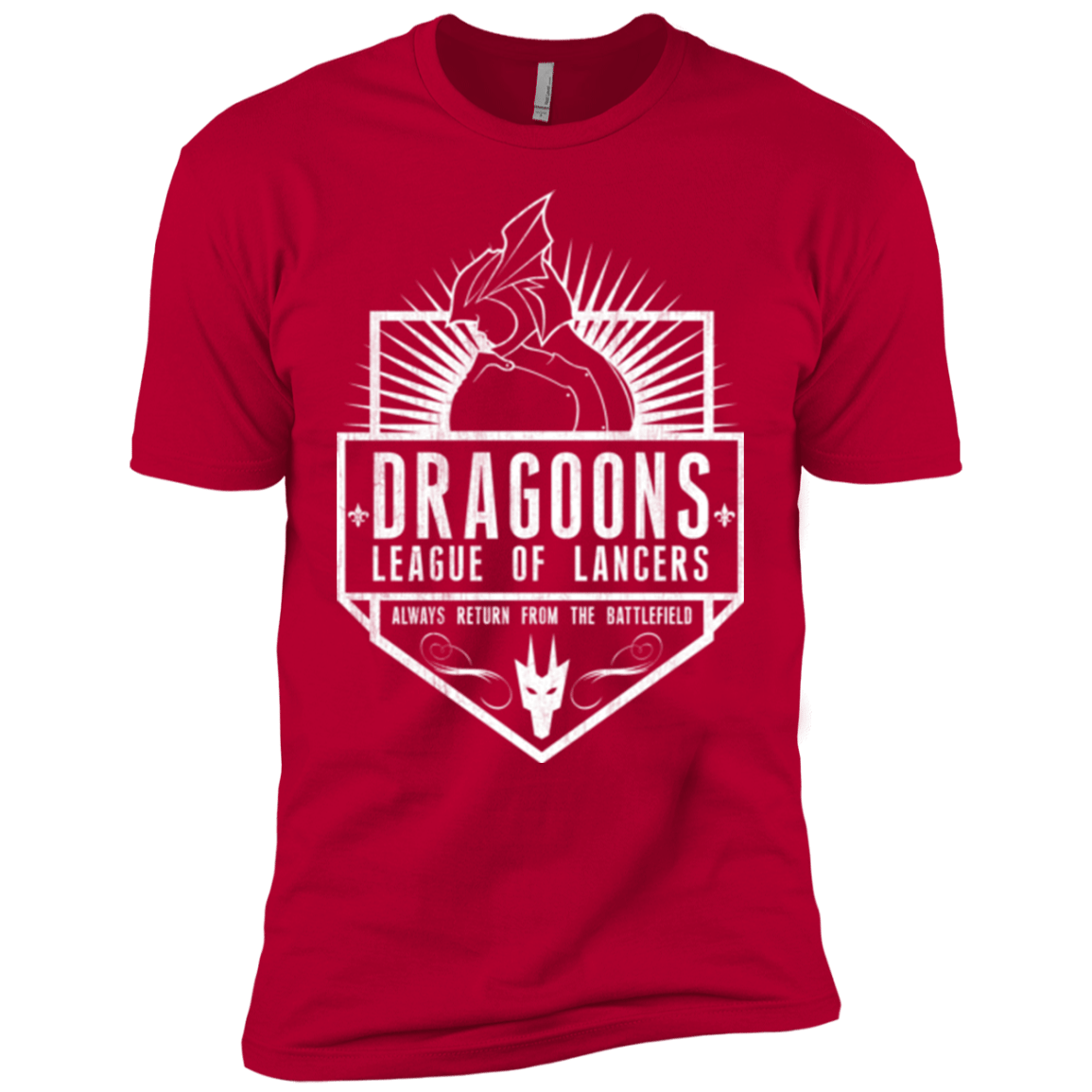 T-Shirts Red / YXS Dragoons Boys Premium T-Shirt