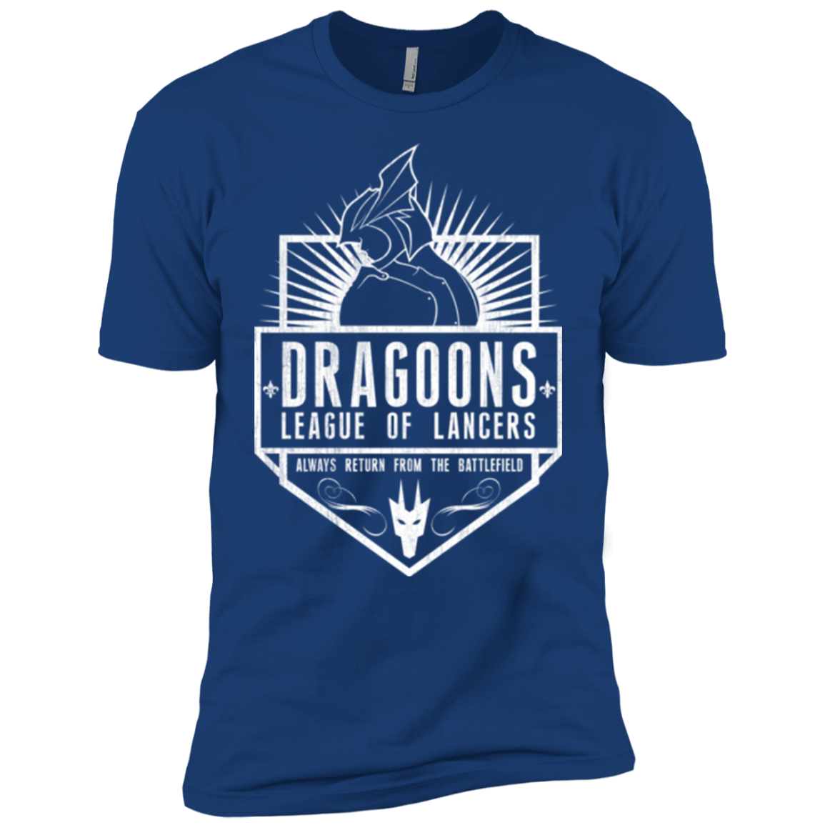 T-Shirts Royal / YXS Dragoons Boys Premium T-Shirt