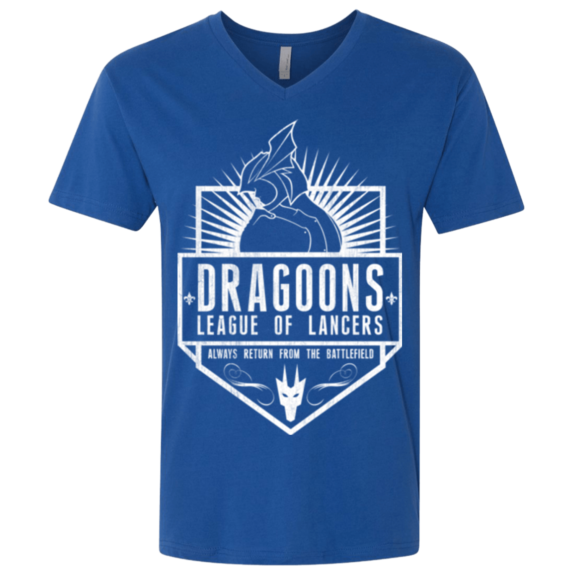 T-Shirts Royal / X-Small Dragoons Men's Premium V-Neck