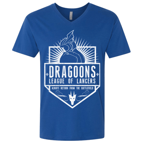 T-Shirts Royal / X-Small Dragoons Men's Premium V-Neck