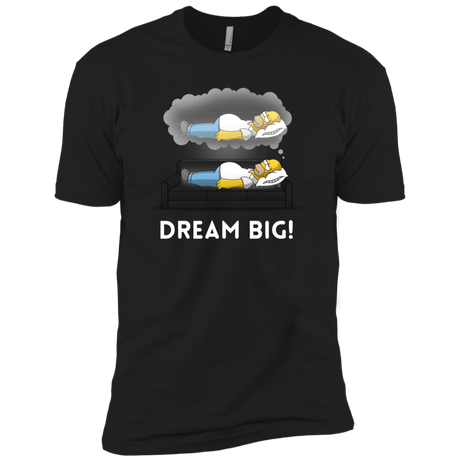 T-Shirts Black / YXS Dream Big! Boys Premium T-Shirt