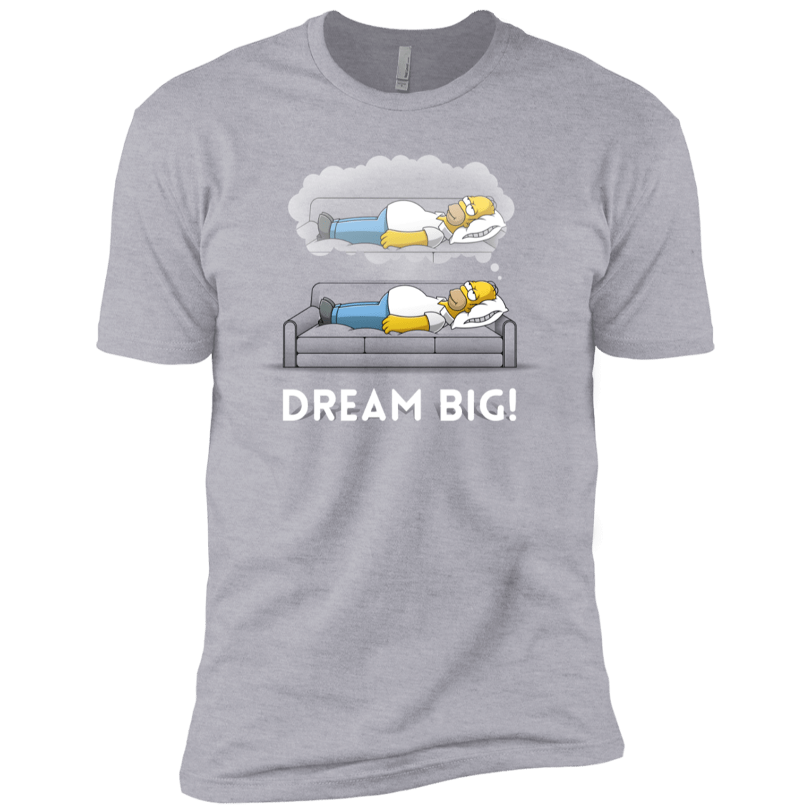 T-Shirts Heather Grey / YXS Dream Big! Boys Premium T-Shirt