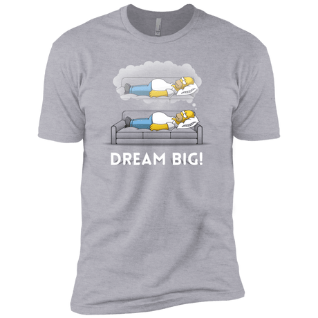 T-Shirts Heather Grey / YXS Dream Big! Boys Premium T-Shirt
