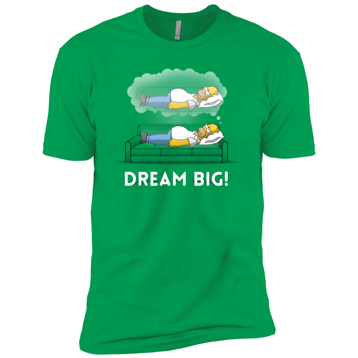 T-Shirts Kelly Green / YXS Dream Big! Boys Premium T-Shirt
