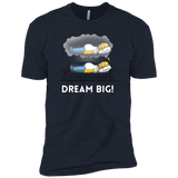 T-Shirts Midnight Navy / YXS Dream Big! Boys Premium T-Shirt