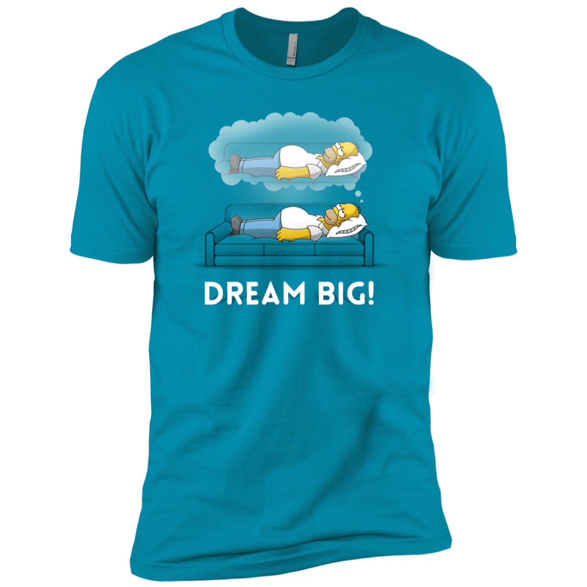 T-Shirts Turquoise / YXS Dream Big! Boys Premium T-Shirt