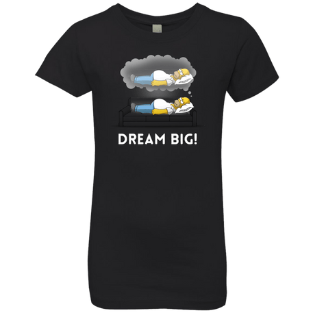 T-Shirts Black / YXS Dream Big! Girls Premium T-Shirt