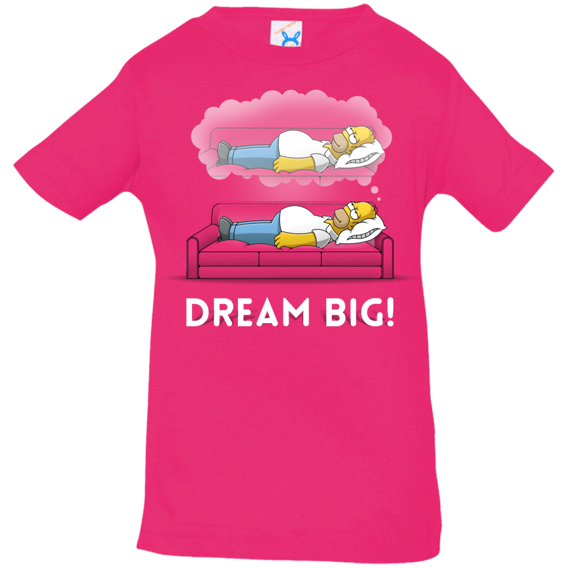 T-Shirts Hot Pink / 6 Months Dream Big! Infant Premium T-Shirt