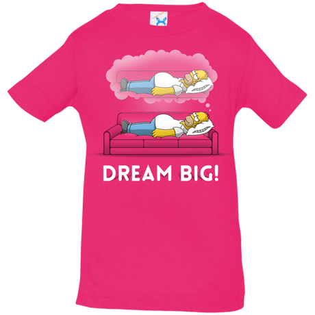T-Shirts Hot Pink / 6 Months Dream Big! Infant Premium T-Shirt
