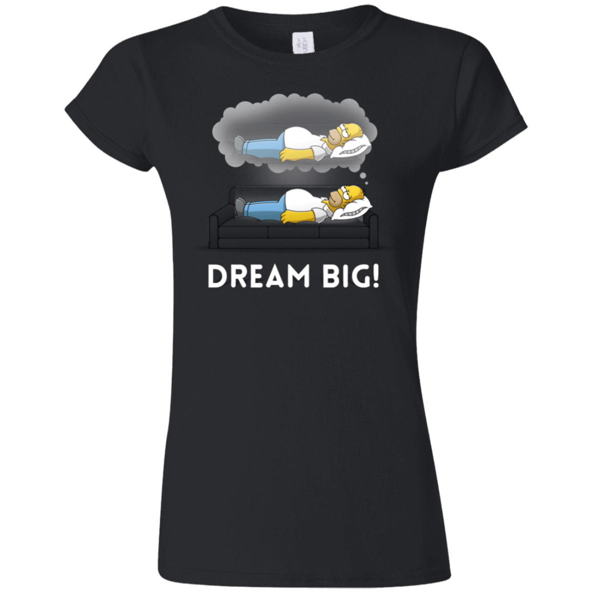 T-Shirts Black / S Dream Big! Junior Slimmer-Fit T-Shirt