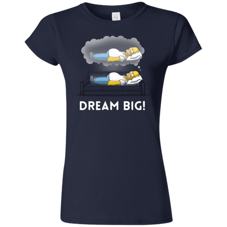 T-Shirts Navy / S Dream Big! Junior Slimmer-Fit T-Shirt
