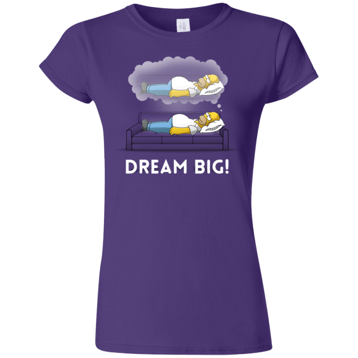 T-Shirts Purple / S Dream Big! Junior Slimmer-Fit T-Shirt