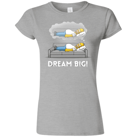 T-Shirts Sport Grey / S Dream Big! Junior Slimmer-Fit T-Shirt