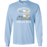 T-Shirts Light Blue / S Dream Big! Men's Long Sleeve T-Shirt