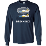 T-Shirts Navy / S Dream Big! Men's Long Sleeve T-Shirt