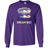T-Shirts Purple / S Dream Big! Men's Long Sleeve T-Shirt