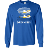 T-Shirts Royal / S Dream Big! Men's Long Sleeve T-Shirt