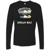 T-Shirts Black / S Dream Big! Men's Premium Long Sleeve