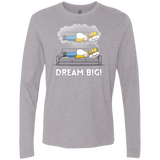 T-Shirts Heather Grey / S Dream Big! Men's Premium Long Sleeve