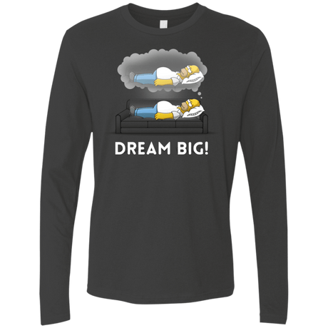 T-Shirts Heavy Metal / S Dream Big! Men's Premium Long Sleeve