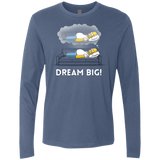 T-Shirts Indigo / S Dream Big! Men's Premium Long Sleeve