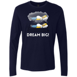 T-Shirts Midnight Navy / S Dream Big! Men's Premium Long Sleeve