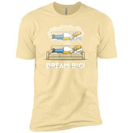 T-Shirts Banana Cream / X-Small Dream Big! Men's Premium T-Shirt