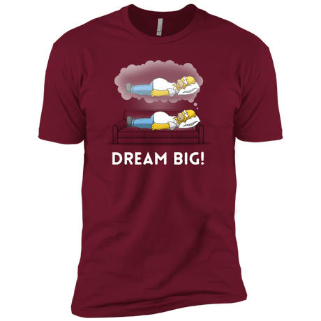 T-Shirts Cardinal / X-Small Dream Big! Men's Premium T-Shirt