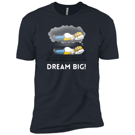 T-Shirts Indigo / X-Small Dream Big! Men's Premium T-Shirt