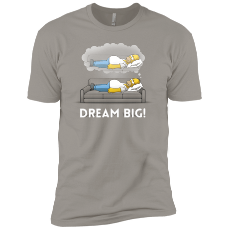 T-Shirts Light Grey / X-Small Dream Big! Men's Premium T-Shirt