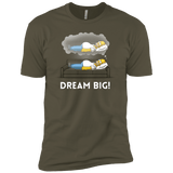 T-Shirts Military Green / X-Small Dream Big! Men's Premium T-Shirt