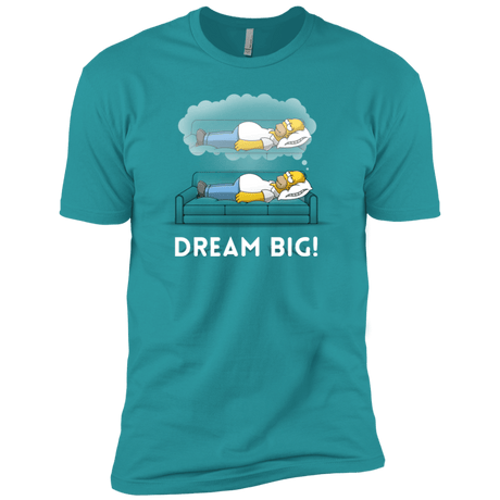 T-Shirts Tahiti Blue / X-Small Dream Big! Men's Premium T-Shirt