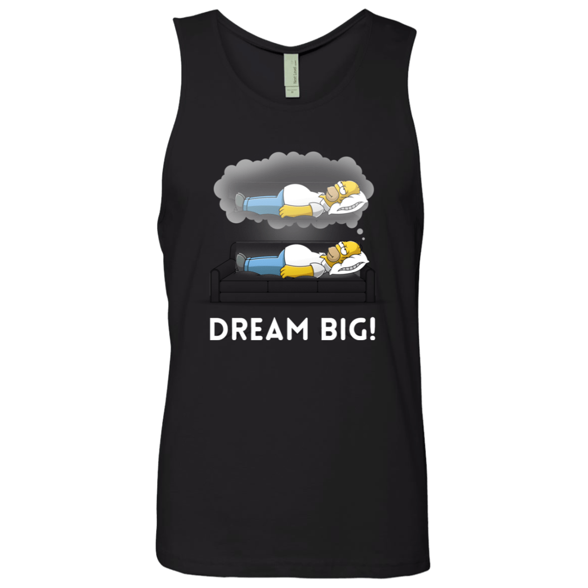 T-Shirts Black / S Dream Big! Men's Premium Tank Top