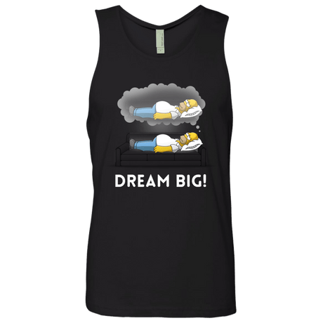 T-Shirts Black / S Dream Big! Men's Premium Tank Top