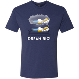 T-Shirts Vintage Navy / S Dream Big! Men's Triblend T-Shirt
