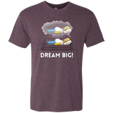 T-Shirts Vintage Purple / S Dream Big! Men's Triblend T-Shirt
